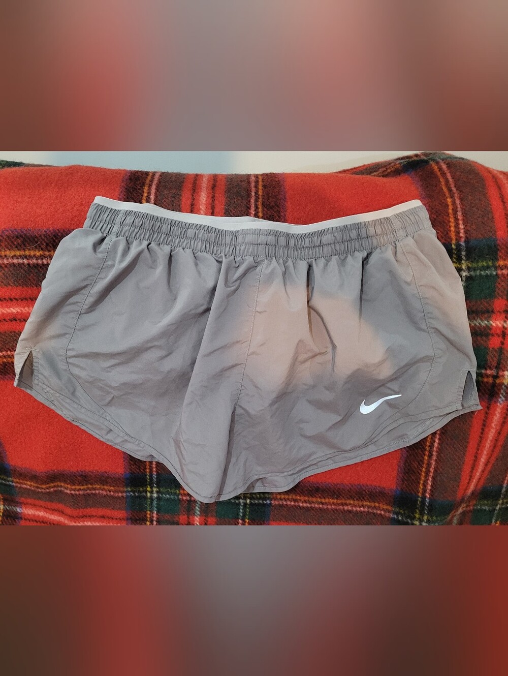 Nike Women’s Light Gray Athletic Shorts